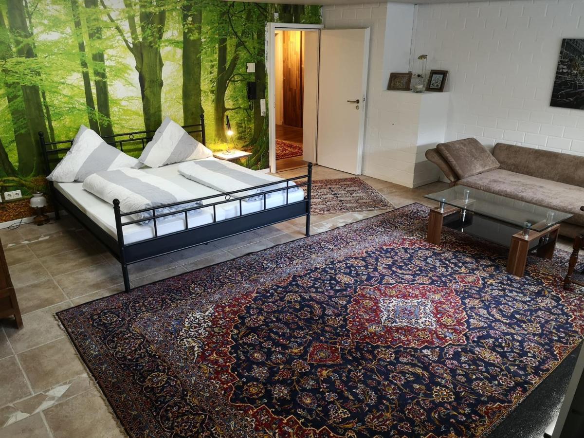 Wohnlich Lägenhet Würselen Exteriör bild